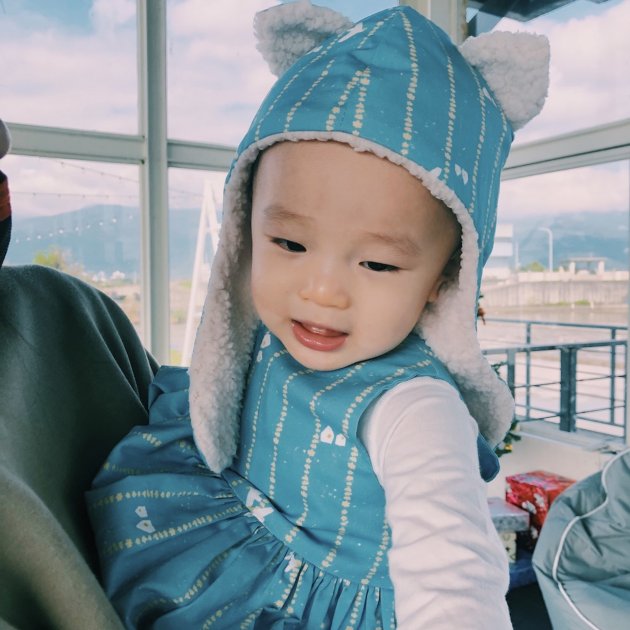 藍田白鷺 貓咪耳朵飛行帽 /寶寶 小童禮物