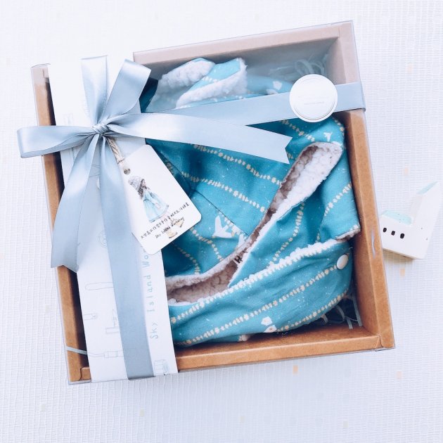 藍田白鷺 輕暖脖圍 /寶寶兒童成人皆可喔