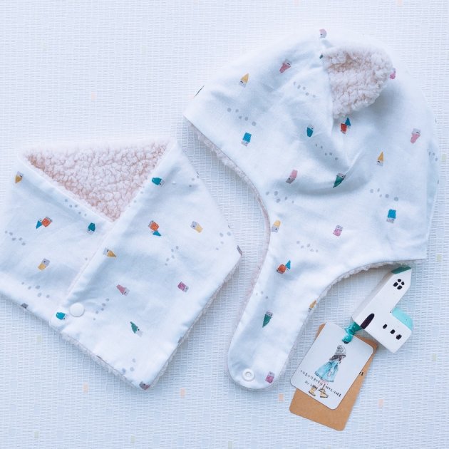 彩色小屋 輕暖脖圍 /寶寶兒童成人皆可喔