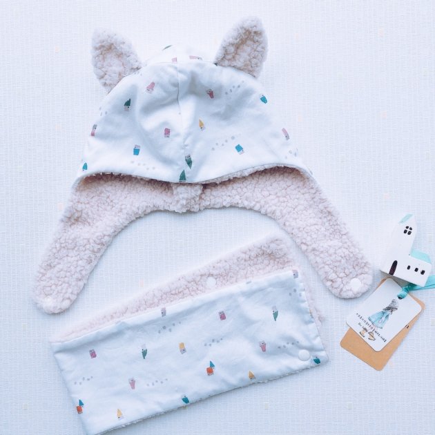 彩色小屋 輕暖脖圍 /寶寶兒童成人皆可喔