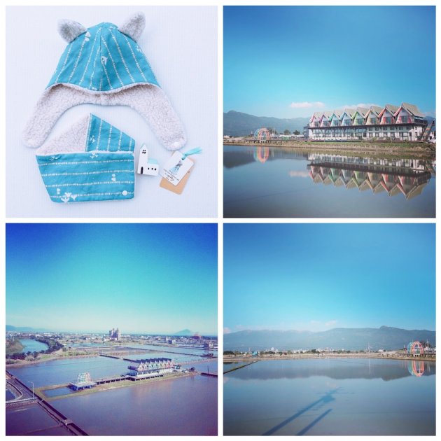 藍田白鷺 輕暖脖圍 /寶寶兒童成人皆可喔