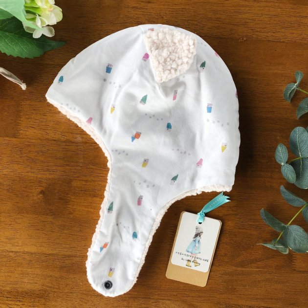 彩色小屋 貓咪耳朵飛行帽 /寶寶 小童禮物