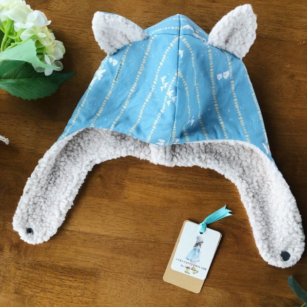 藍田白鷺 貓咪耳朵飛行帽 /寶寶 小童禮物